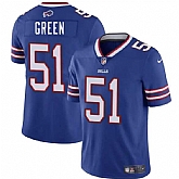 Men & Women & Youth Buffalo Bills #51 Kendrick Green Blue 2025 Vapor Untouchable Limited Stitched Jersey,baseball caps,new era cap wholesale,wholesale hats